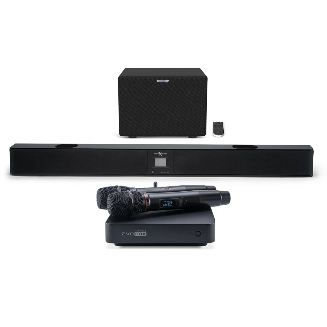 караоке-комплект EVOBOX Plus + EvoSound Bar (саундбар с караоке) в Владимире