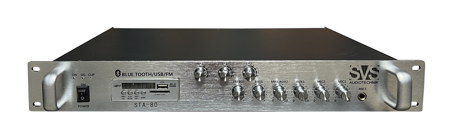 SVS Audiotechnik STA-80 Микшер-усилитель для систем Public Address в Владимире
