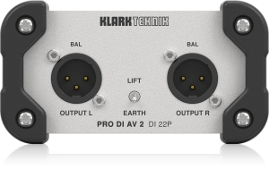 Klark Teknik DI 22P пассивный стерео директ-бокс в Владимире